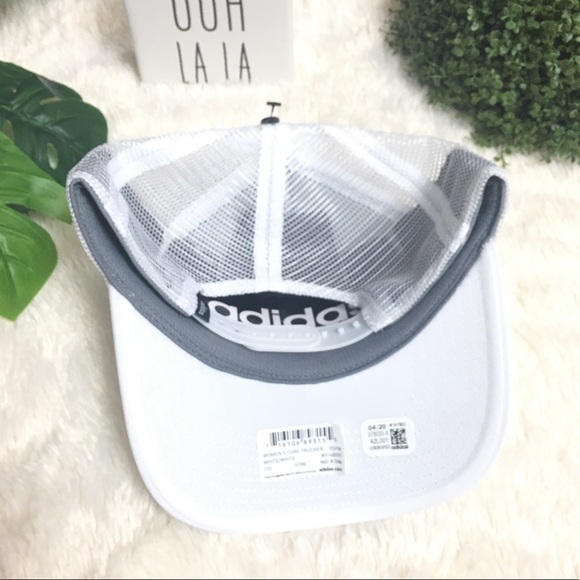 Adidas Core Trucker Hat Snapback - Picture 2 of 10
